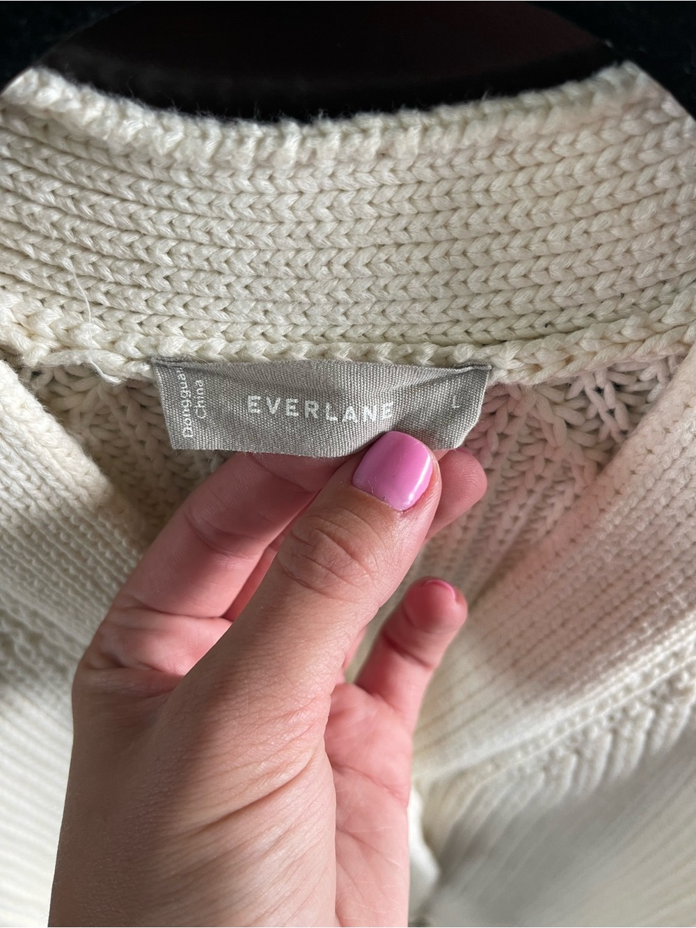 Everlane Cotton Blend Cardigan - Picture 5 of 5